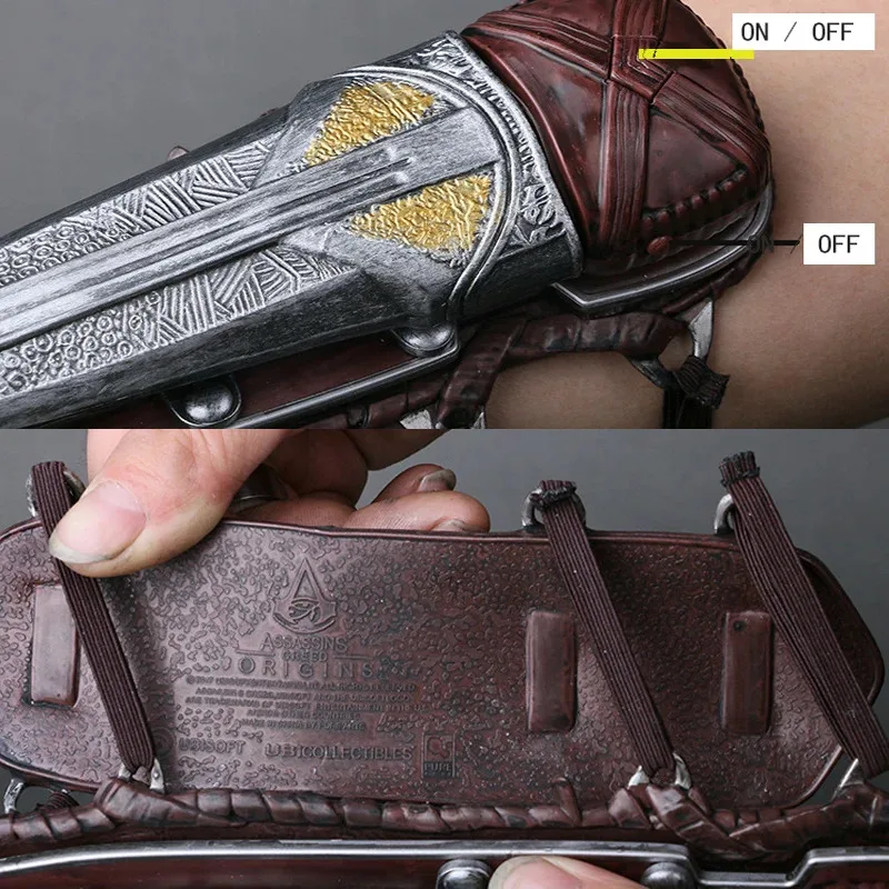 أنيمي المخفية شفرة كم شفرة المخفية الشكل إدوارد بليد الأسلحة الأكمام السيوف يمكن طرد أدوات تأثيري