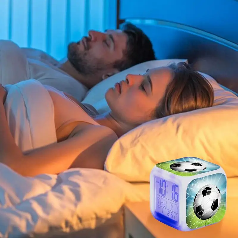 LED Kids Alarm Clock with Night Light 5
