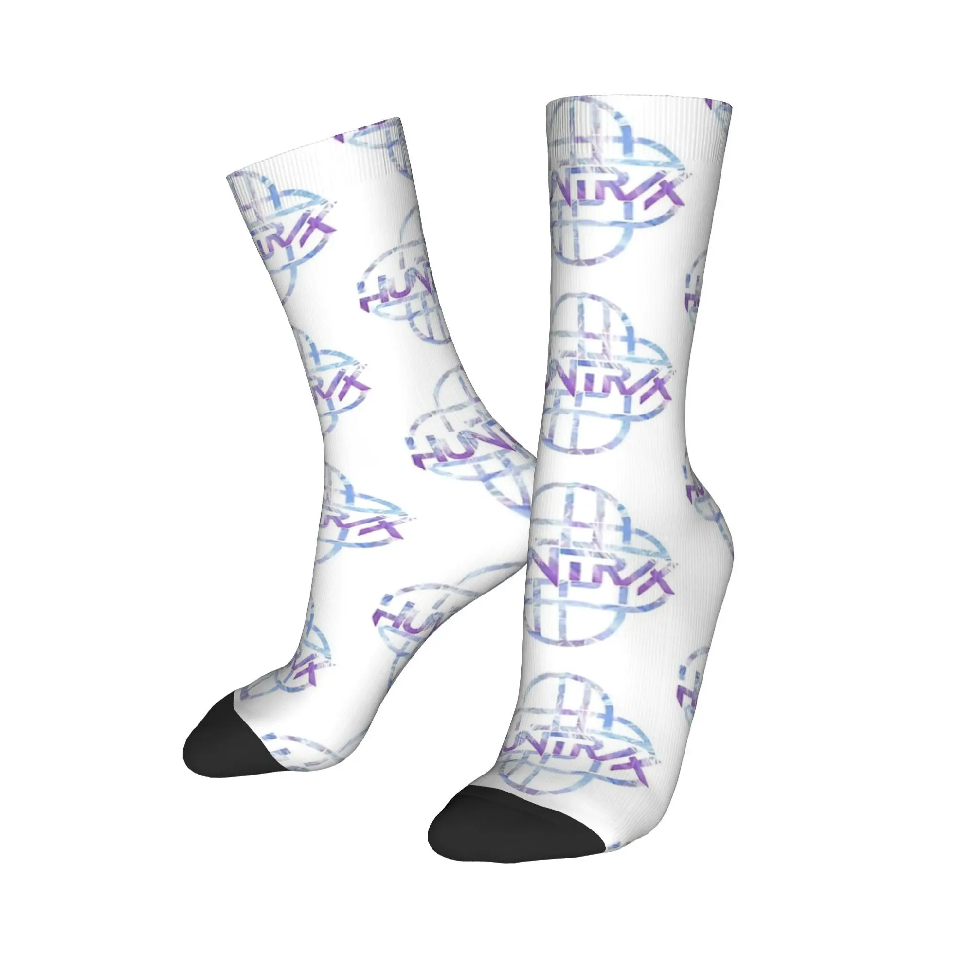 للجنسين الرجال الجوارب Huntrix Kpop شيطان الصيادين جوارب الشتاء عادية تنفس الجوارب الرسم الدراجات عدم الانزلاق الجوارب