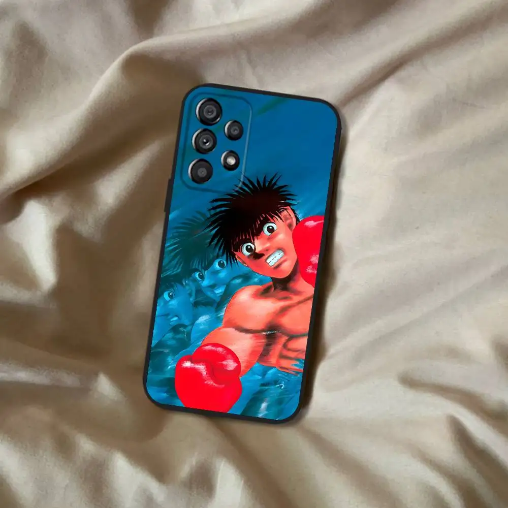 H-Hajime no Ippo Makunouchi Phone Case For Samsung Galaxy A20,A21s,A22,A31,A32,A52,A53,A72,73,A80 Soft Black Cover