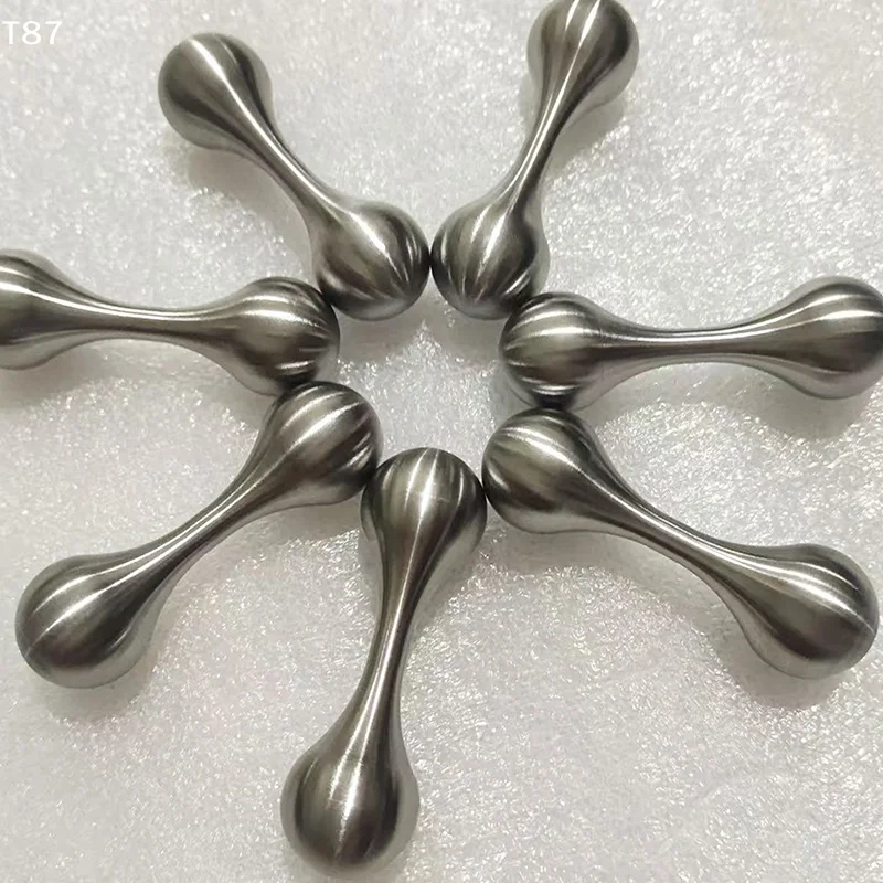 Dedo extremo EDC antiestrés autismo TDAH juguete fresco nudillo hueso de acero inoxidable punta del dedo giratorio juguete para aliviar el estrés