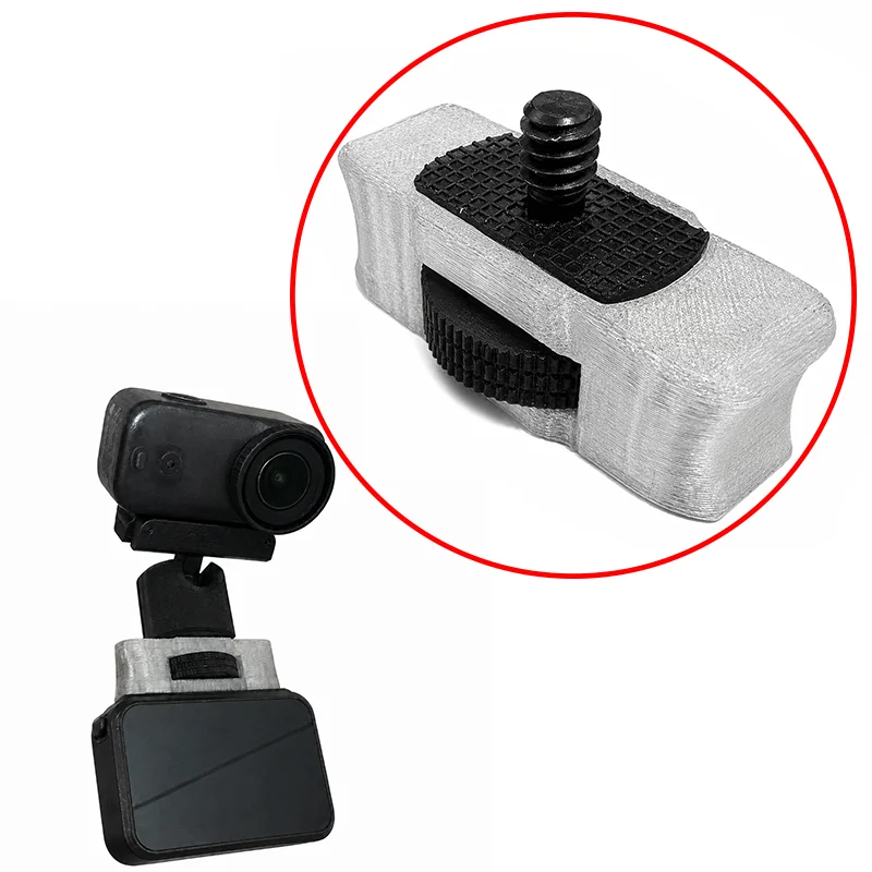 Support de caméra portable en PETG imprimé en 3D pour DJI Nano, 1 pièce, avec tête sphérique, multi-angles, pour prise de vue horizontale et verticale, accessoire