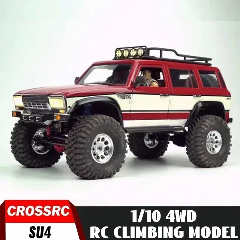 Crossrc 1/10 Su4 4WD 4x4 KIT RC Electric Model Hardshell Climbing Off-road Vehicle Adult Boy Toy Simulated Remote Control model