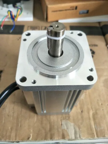 400W 4500rpm 48V DC Brushless Motor Square Flange 80mm 80BL100S40-445 Body length 100mm