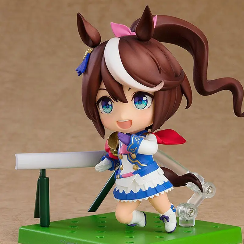 Figuras de Acción Nendoroid de Anime Uma Musume Tokai Teio 1995, Versión Q, Adornos Coleccionables de Escritorio, Lindos Modelos de Dibujos Animados, Kit de Juguetes, Regalo