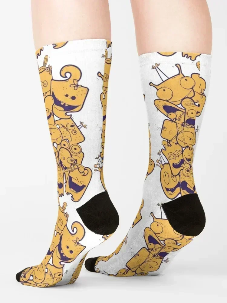 makes you an eye-catcher whether at home or on the go. The brown sketch was drawn around the little craziness & playful jo Socks