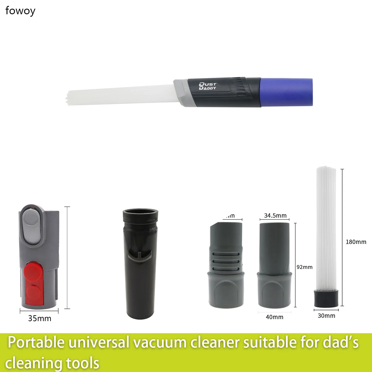 High quality multifunctional vacuum cleaner brush cleaner, portable universal vacuum cleaner suitable for dad's cleaning tools