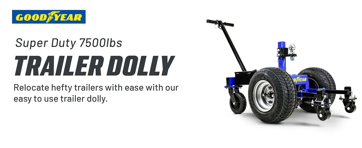 GUO121 B0D1GPS7QF 7500 lbs Electric Dolly