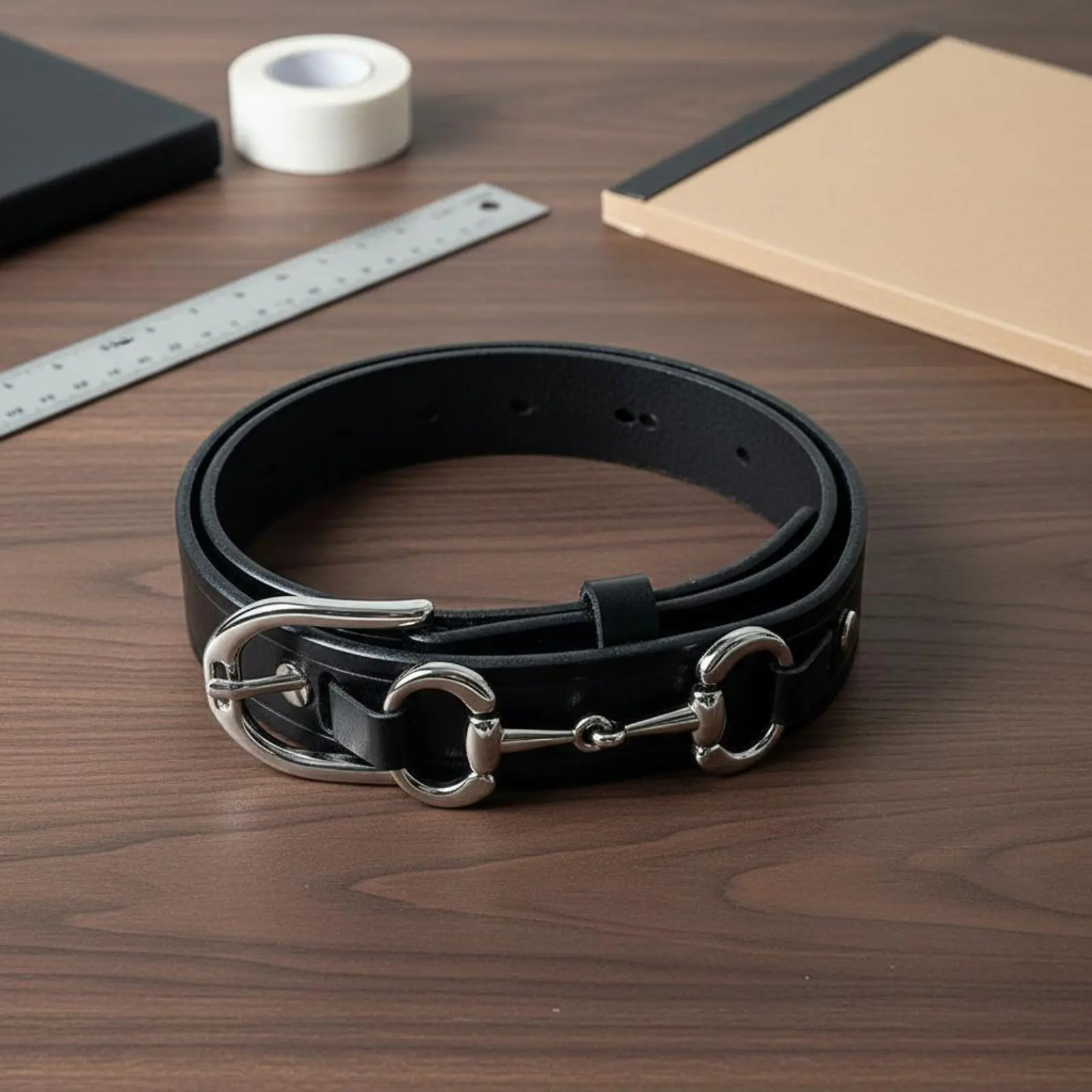 

Horse Riding Belt Adjustable Fit Equestrian Leather Belt Fashion Accessory Display-Worthy for Equestrians