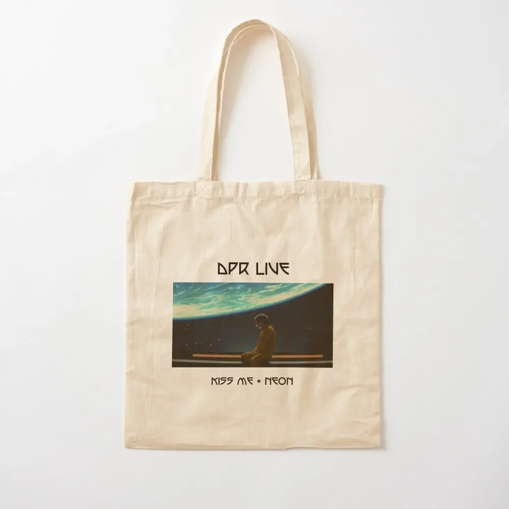 

DPR LIVE Kiss Me + Neon Tote Bag Canvas bag for women Shopper tote bag woman