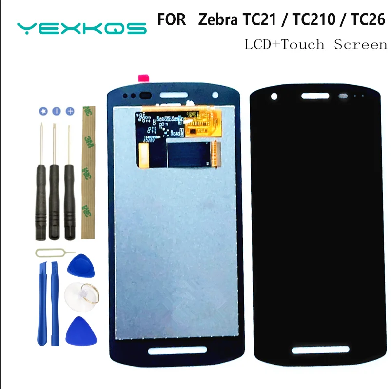 

100% протестированная замена сенсорного ЖК-экрана для Zebra Motorola TC21 TC210K TC26 TC210K TC210 TC260 TC260AK TC260BK TC260CK