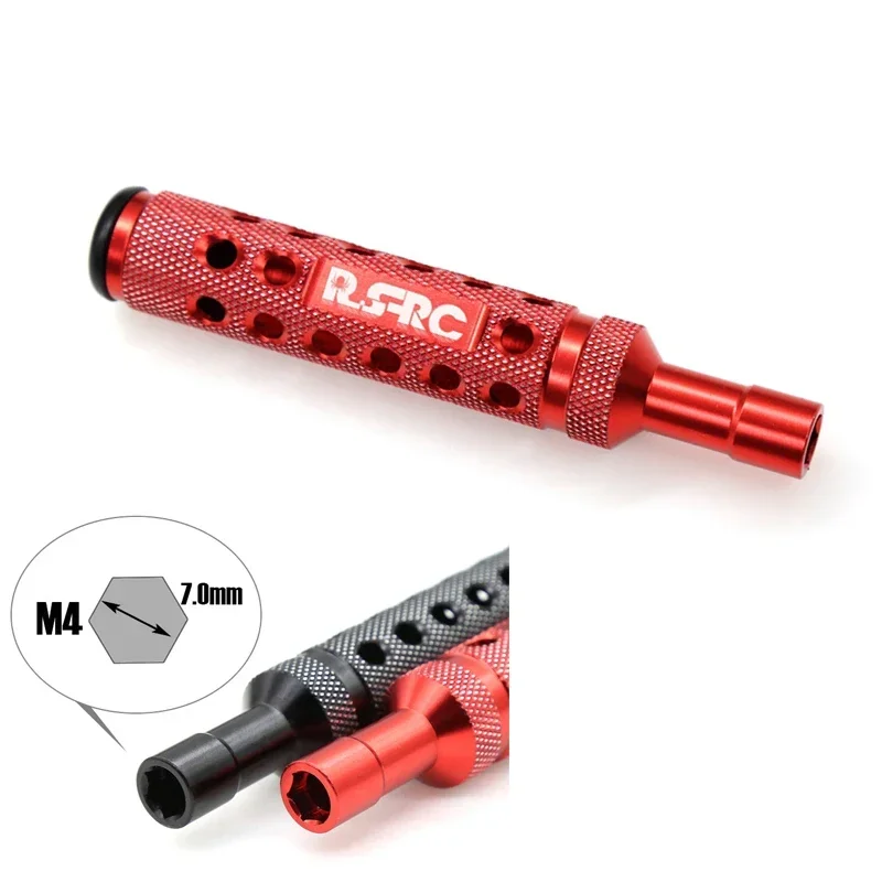 RC Tool Metal Wrench 7mm Socket For Wheel Tool M4 Lock Nut Wheel Tire RC Car Drone HUDY #170007