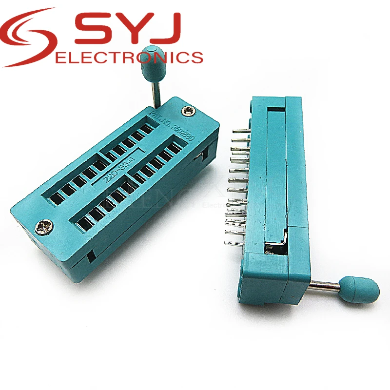 20P locking seat 20P locking IC seat 20P IC live seat Self-locking seat DIP14 test seat (narrow body)