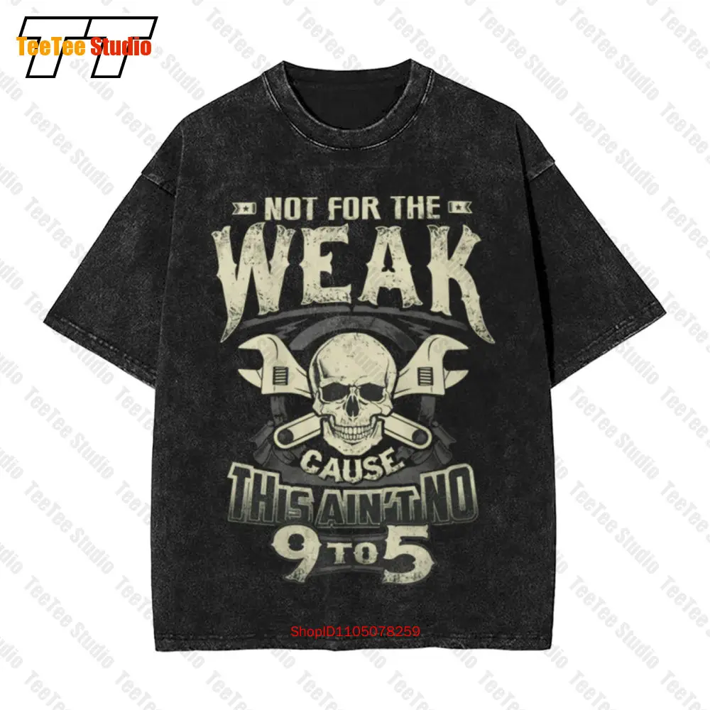 

Pipefitter Not For The Weak Cause Винтажная футболка большого размера премиум-класса RENS