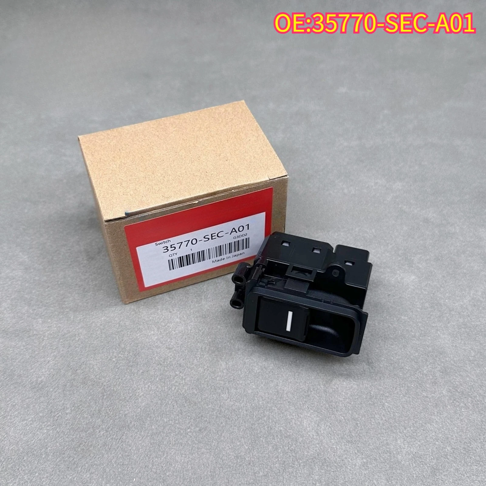 

High quality New For 35770-SEC-A01 Front Passenger Side Electric Power Window Switch Control Button 2004-2008 ACURA TSX