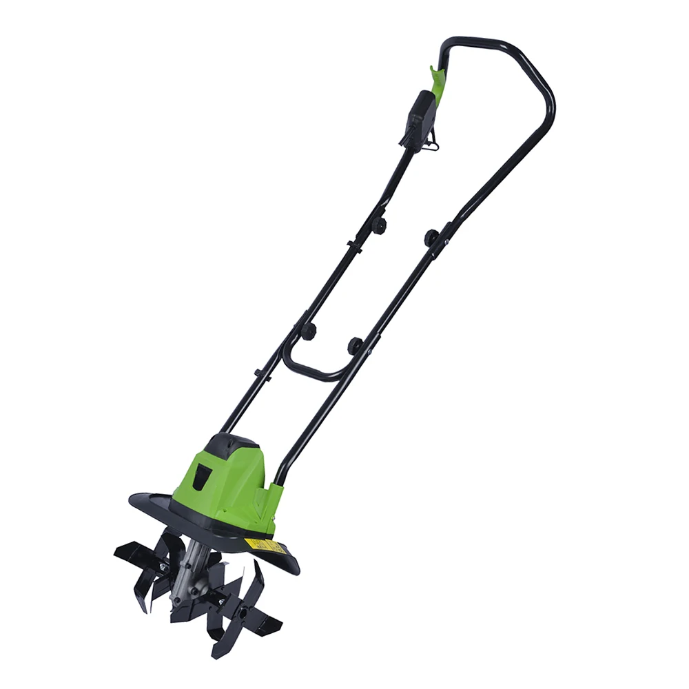 Vertak High Quality 750W Mini Tiller Electric Power Cultivator for Home Use High Quality Farm Micro Tiller From China
