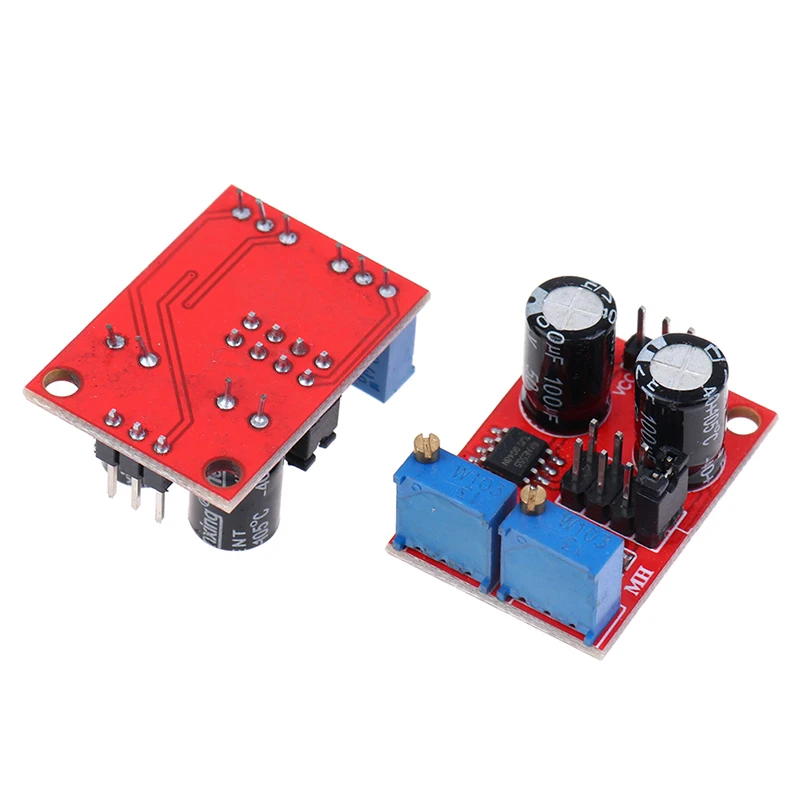 2pcs pulse adjustable square wave rectangular NE555 signal generator module