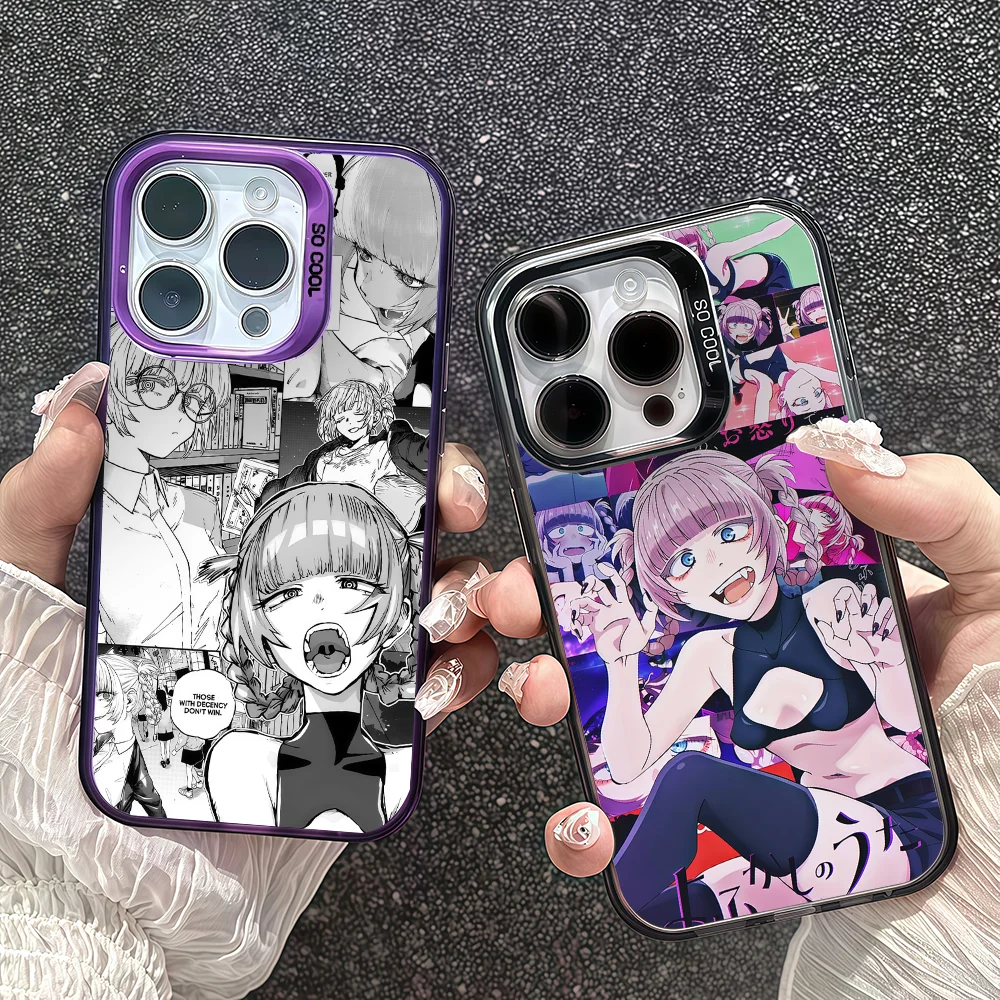 

Cute Hot Anime Call Of The Night Nazuna Phone Case For IPhone 12 11 13 14 15 16 17Max Pro Plus Mini Protective IMD Color Cover