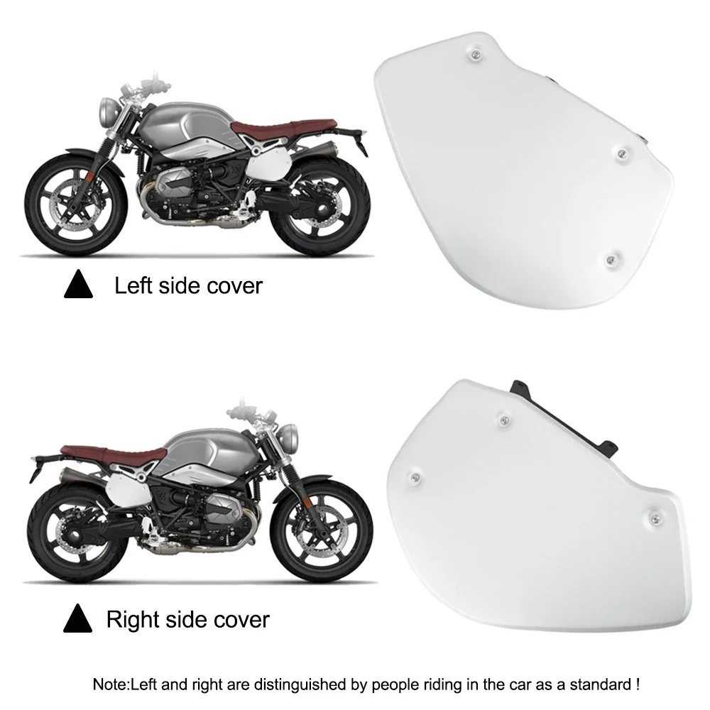 Motorcycle Retro Cover Mudguard Aluminum Side Panel Frame Fender For BMW R9T RNINET 2014-2022 For Scrambler Racer Pure Urban G/S