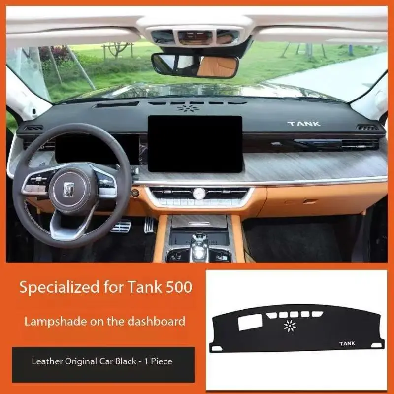 

Car Dashboard Mat for GWM Tank 500 Great Wall 2022 2023 2024 Sunshade Protective Carpet Dash Mat Dashmat