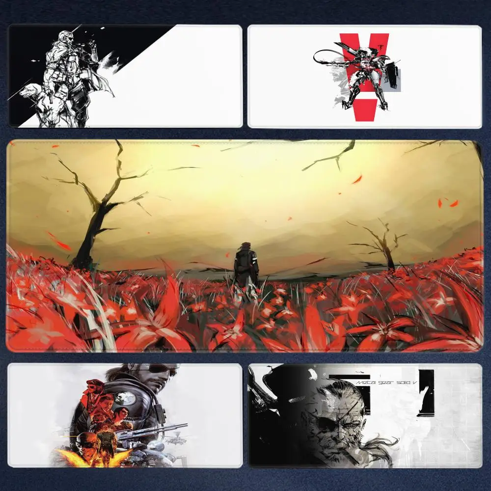 

Metal Gear Solid Pc Mat Pad Mouse for Computer Keyboards Accessories Non-slip Mat Mousepad Gamer Rug Mausepad Gaming Laptop Pad