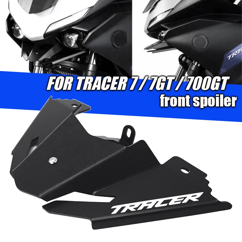 Para Tracer 7 GT TRACER700GT TRACER 7GT Tracer 700 GT 2020 2021 2022 2023 2024 accesorios motocicleta CNC alerón delantero de aluminio