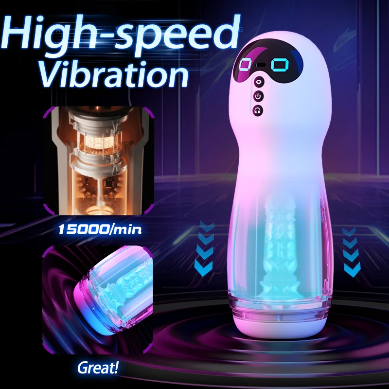 ذكر الاستمناء 5 + 10 تردد مص هزاز الكبار اللسان تحفيز القضيب الجنس عن طريق الفم الشرج جهاز استمناء الجنس لعب للرجال