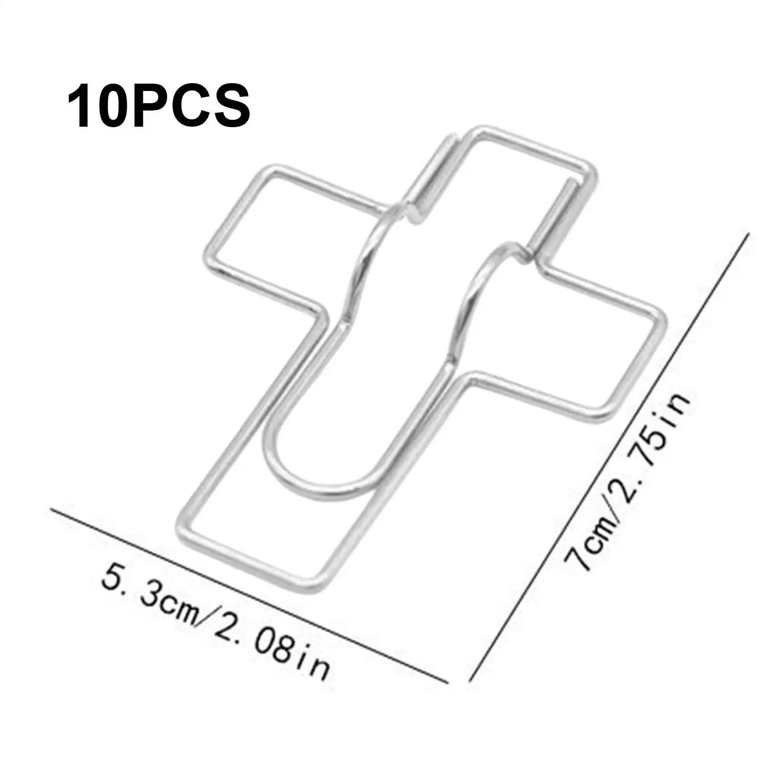 مشبك قلم للمحمول 10 قطع قابلة لإعادة الاستخدام معدنية ملونة منظم مجلة مقاطع قلم رصاص منظم القلم للطلاب المسافرين في المنزل #6