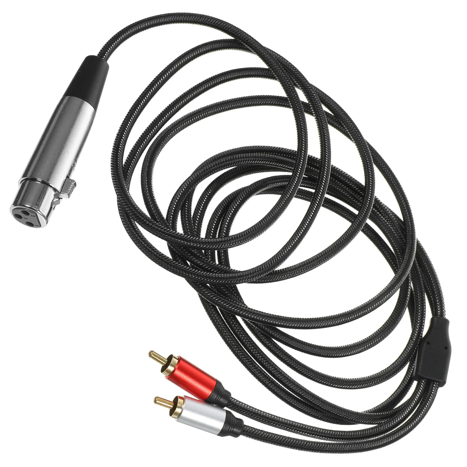 

Xlr To Rca Cable Audio Converter For Microphone Speakers Mixers Amplifiers Balanced Audio Cord Signal Patch Cable