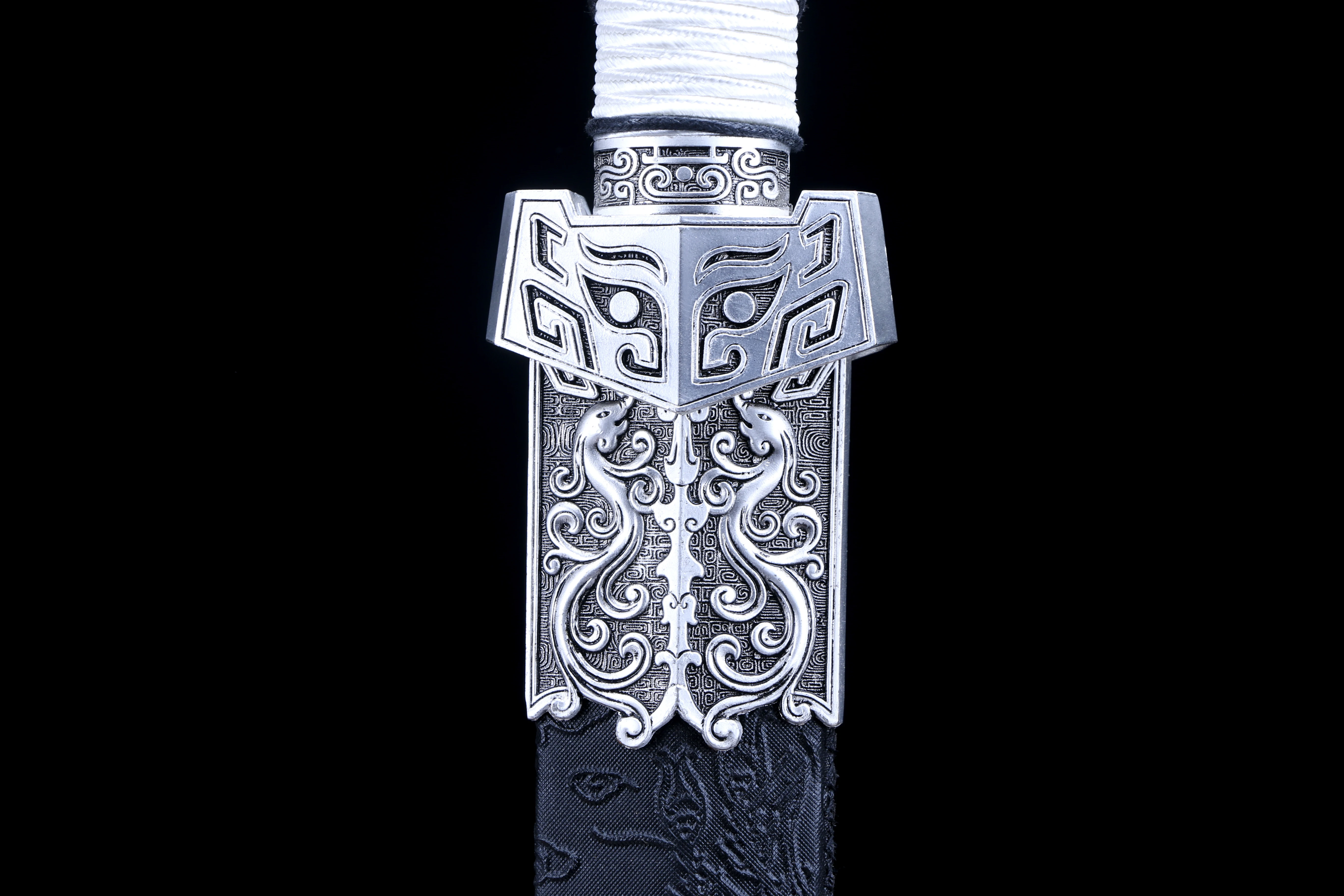 

108 cm Medieval katana full tang True Steel Silver Templar Knight samurai Sword Battle Preparation Free Sword Ninja Kung Fu Ma