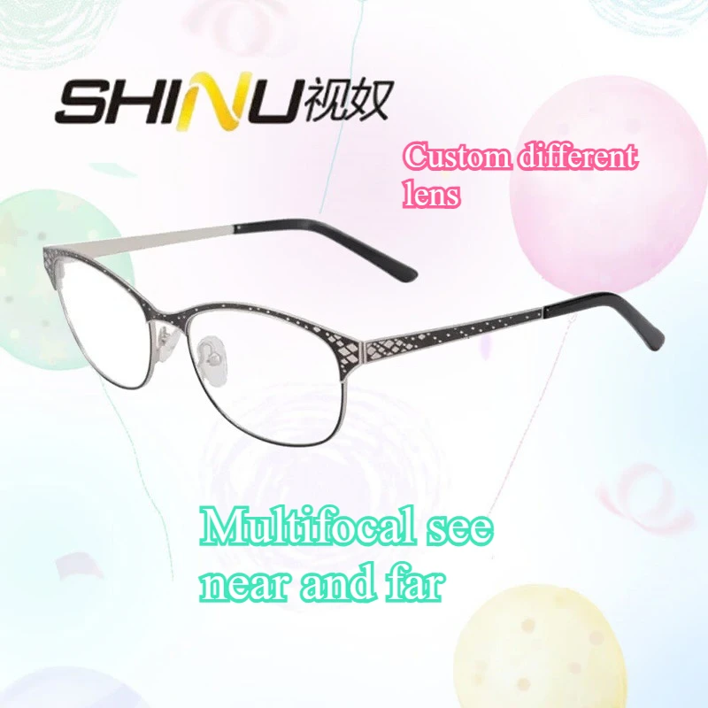

SHINU анти-синие лучи женские очки близорукость очки для вождения очки для близорукости очки по рецепту прогрессивные мультифокальные очки для чтения