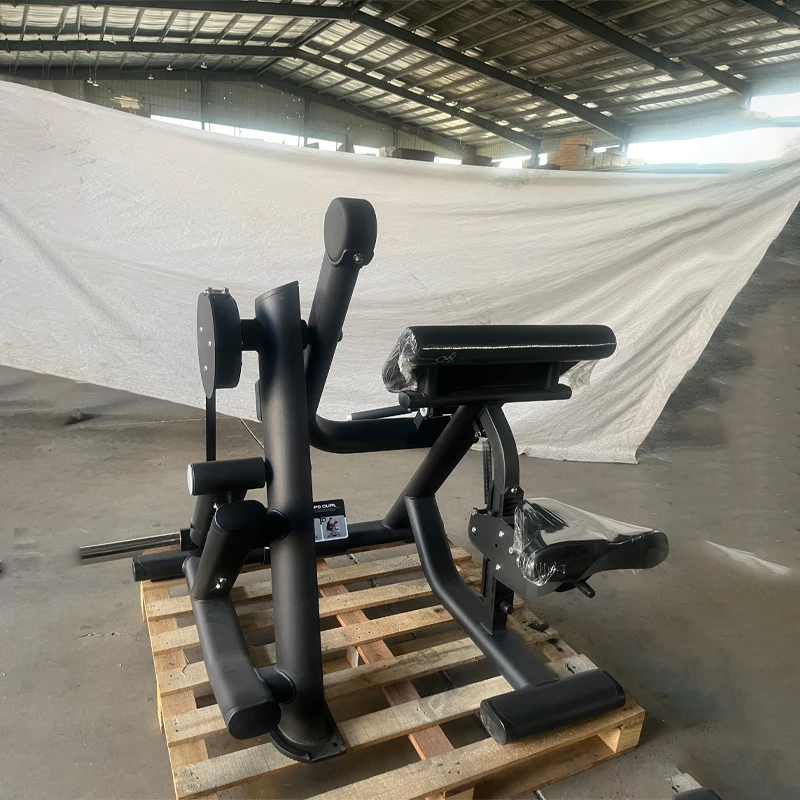 Strength Training Gym Equipment Steel Dumbbell Biceps Preacher Curl Machine Weight Bench Attachment Metal Material