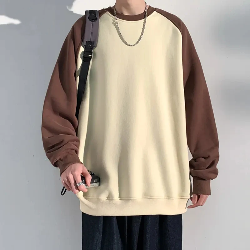 

Autumn New Solid Hoodie Men Harajuku Fashion Casual Oversized Hoodies Couples Loose Hooded Streetwear Sweatshirt 5XL