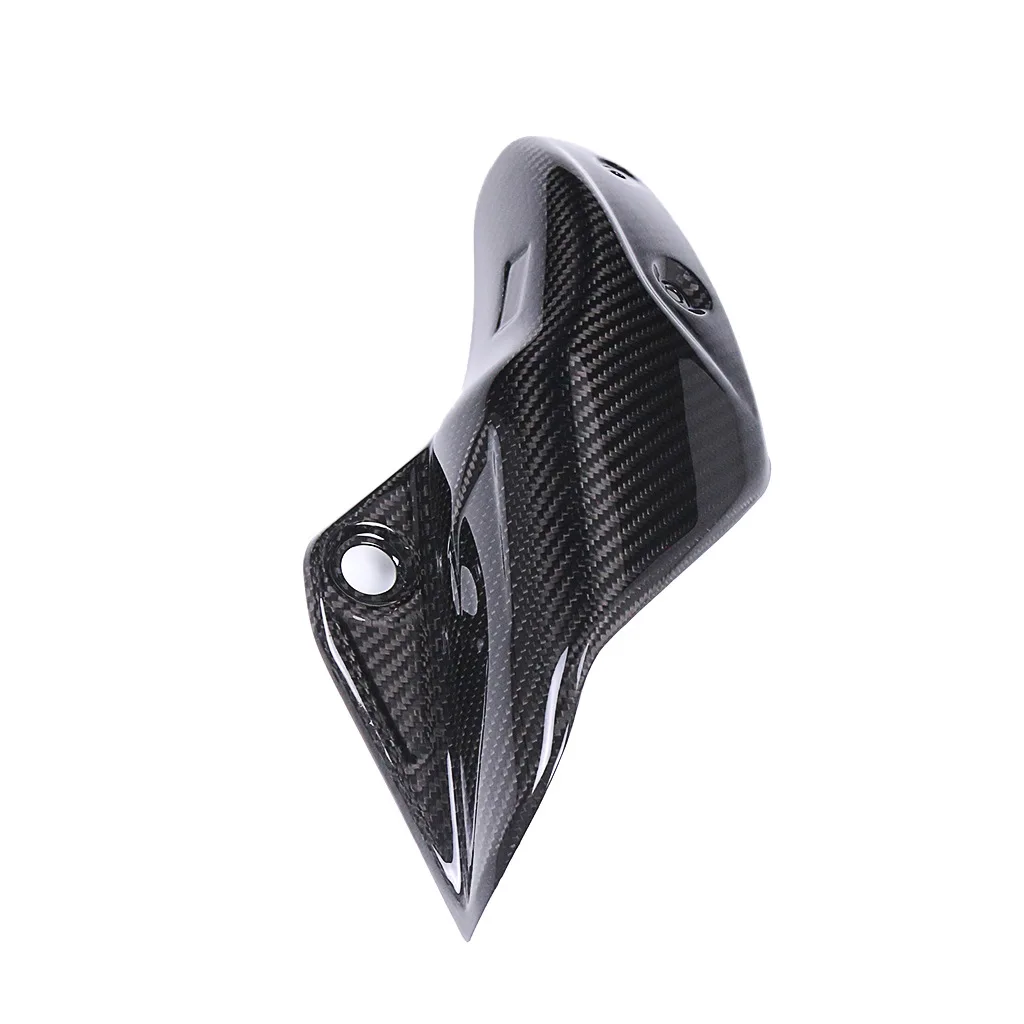 For, Yamaha MT-10 FZ-10 motorcycle modified carbon fiber exhaust pipe protective cover/cover *