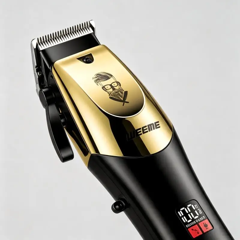 Men Grooming Hair Cutting Kit USB Rechargeable Wireless Hair Clipper Electric Trimmer Full Accessories for Family Daily Haircut