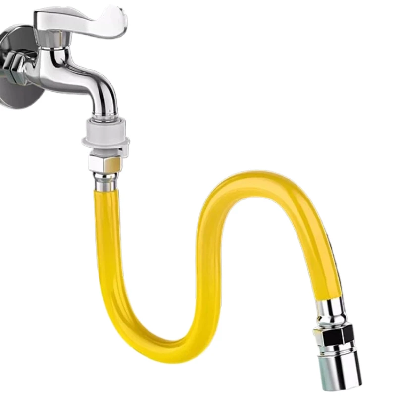 Long can shape mouth, splash-proof, 10,000 head universal extension hose, faucet extende