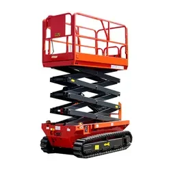 YG Automated Electric Elevator Lift Self-Propelled Lift Platform Hydraulic Elevator Electric Aerial Work Vehicle Automatic Lift