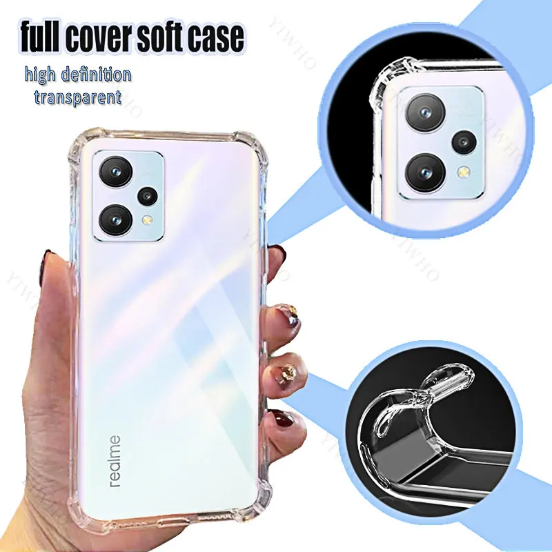 Clear Phone Soft Case for Realme 9 5G TPU Transparent for Realme9 5g 6.6\