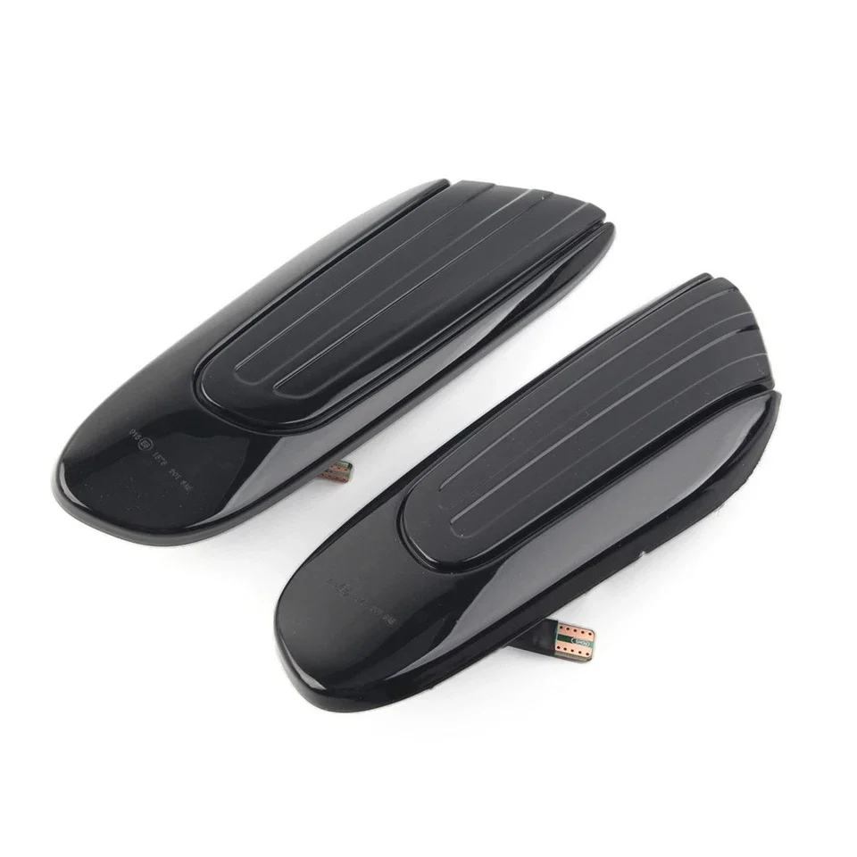 Repetidor lateral con indicador LED dinámico, luz negra para Mini Cooper One F55, F56, F57