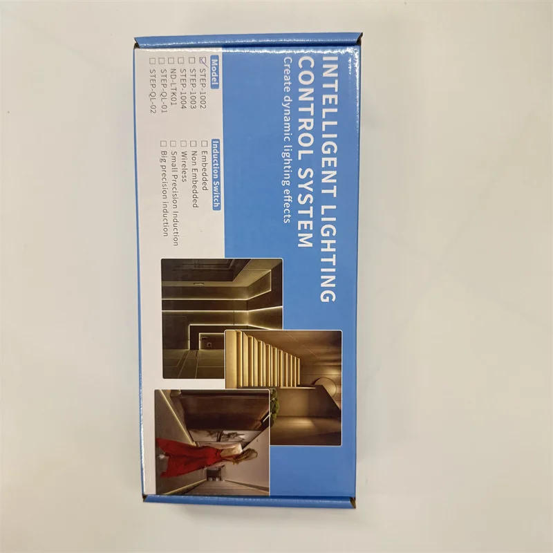 Human Body Induction Single Step Stair Light 32 Channels Step-by-Step Lighting Strip Waterfall Step Controller