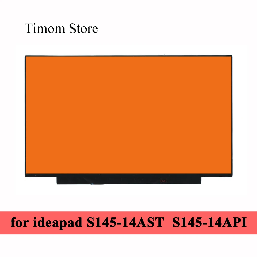 

for ideapad S145-14AST 81ST Lenovo S145-14API Type 81UV 14.0" Laptop Screen Without Screw Holes 1366 1920 TN 30pins S145-14 S145