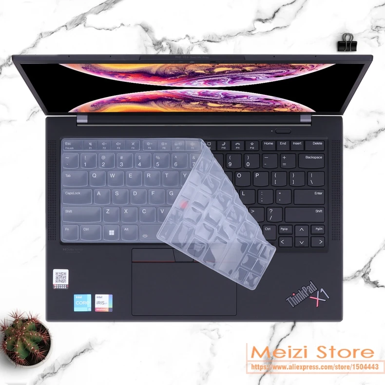 

Силиконовый чехол для клавиатуры ноутбука для LENOVO ThinkPad E14 Gen 6 2024/ThinkPad E14 Gen 5 2023