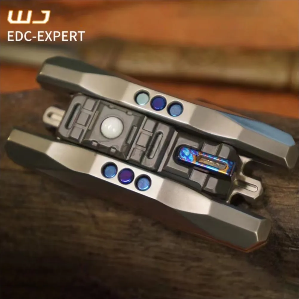 WJ EDC دفع المنزلق تململ لعبة الميكانيكية المنزلق EDC الإجهاد الإغاثة اللعب تململ سبينر اللعب الحسية كول تململ رفع المتزلجون