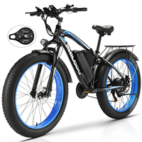 E-bike 1000W Powerful Motor 48V17.5AH Removable Battery Electric Bike Hydraulic Brake 26*4.0 In Fat Tire Adult Electric Bicycle