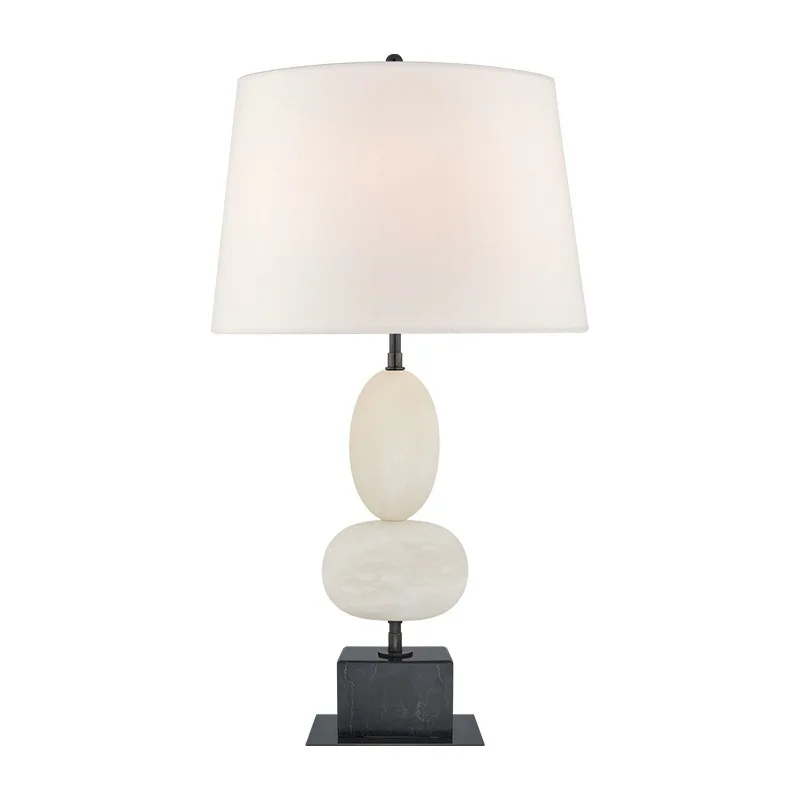 Modern living room marble table lamp light luxury creative table lamp