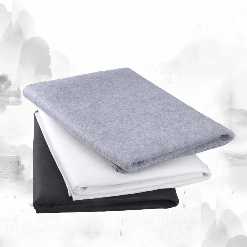 

Chinese Calligraphy Drawing Mat Painting Mats Pad and Stationery Writing Felt
