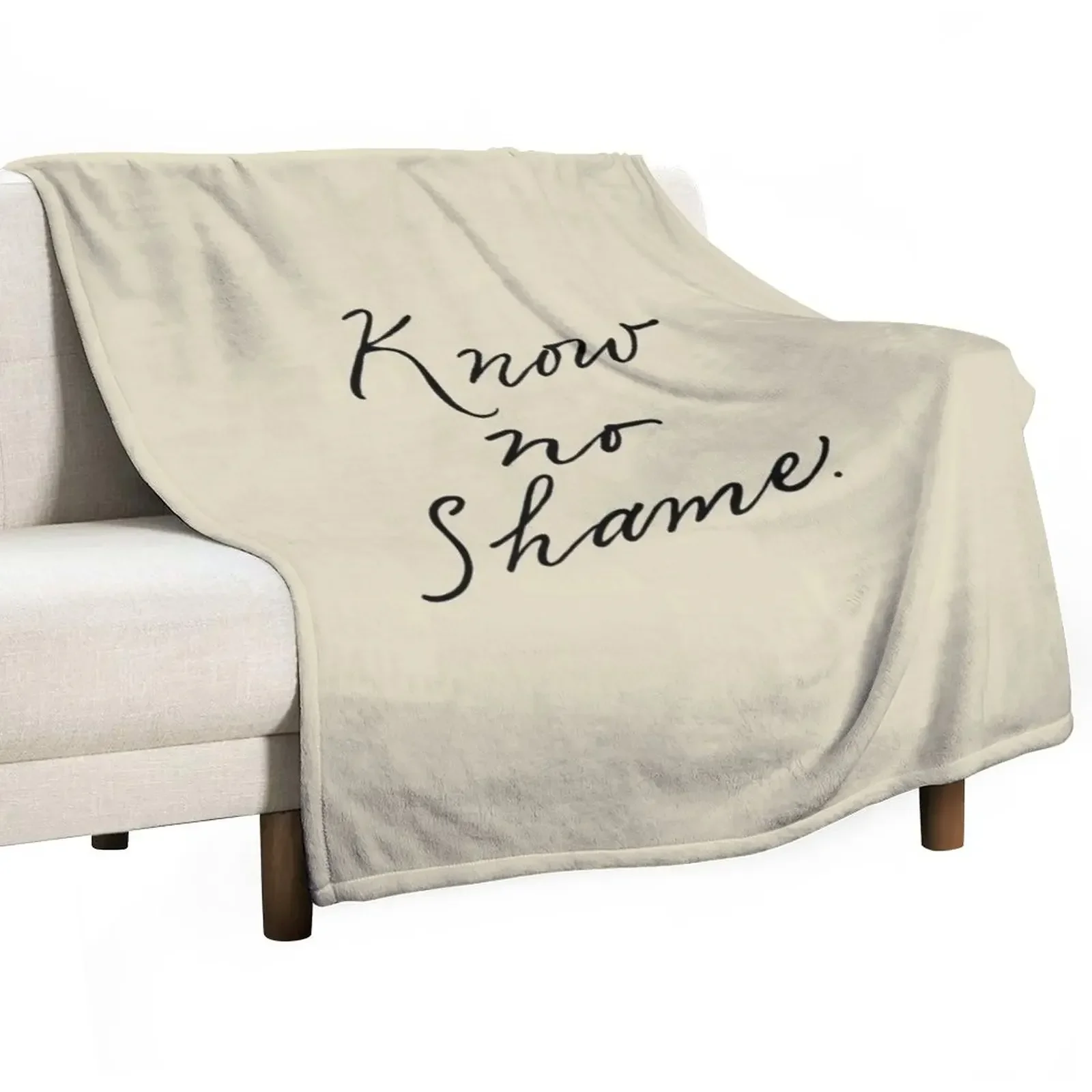 

know no shame Throw Blanket warm for winter Hair Sofa Quilt Blankets