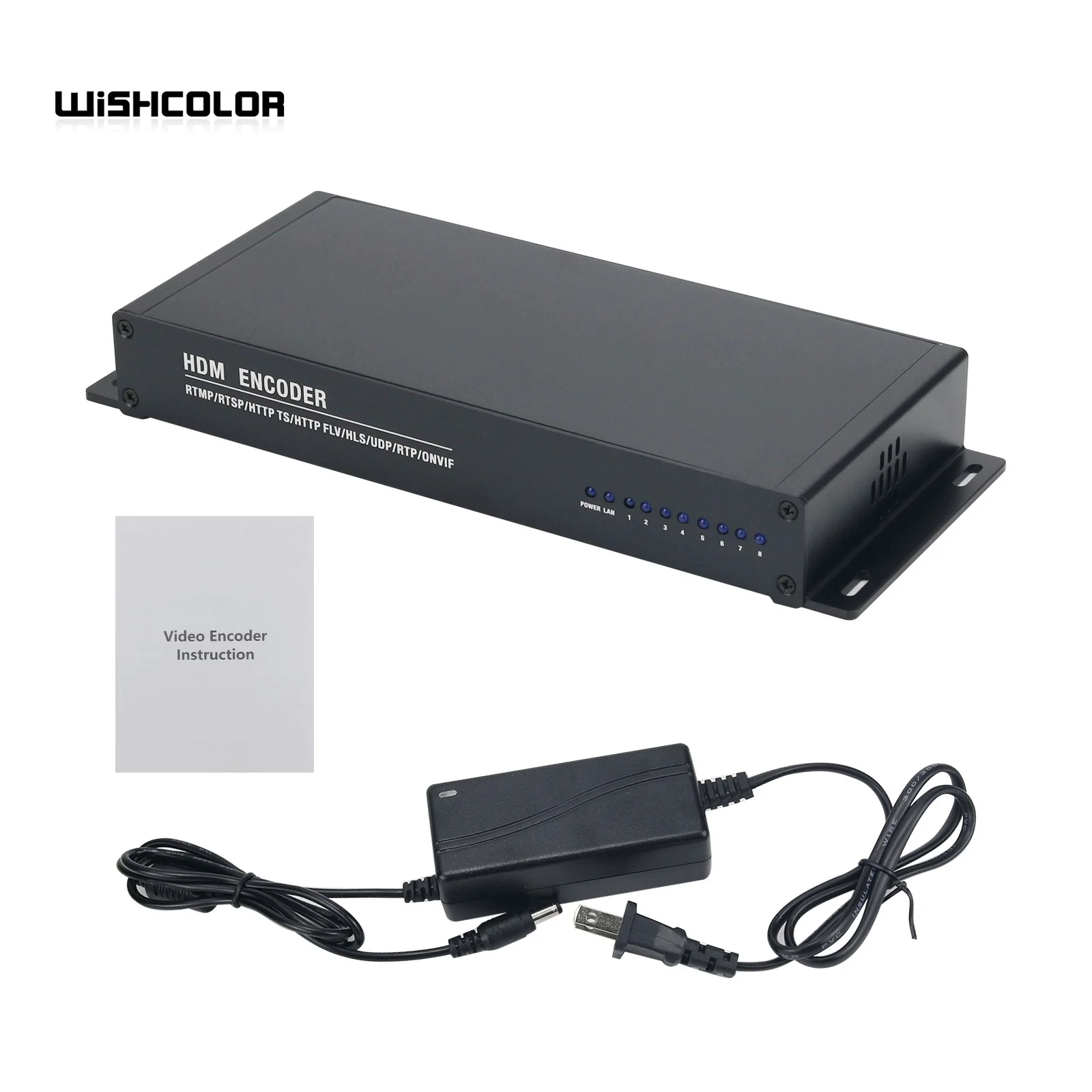 

Кодер Wishcolor H265 H264, 8-канальный HDMI-совместимый видеокодер для RTMP/RTSP/HTTP TS/HTTP FLV/HLS/UDP/RTP/ONVIF
