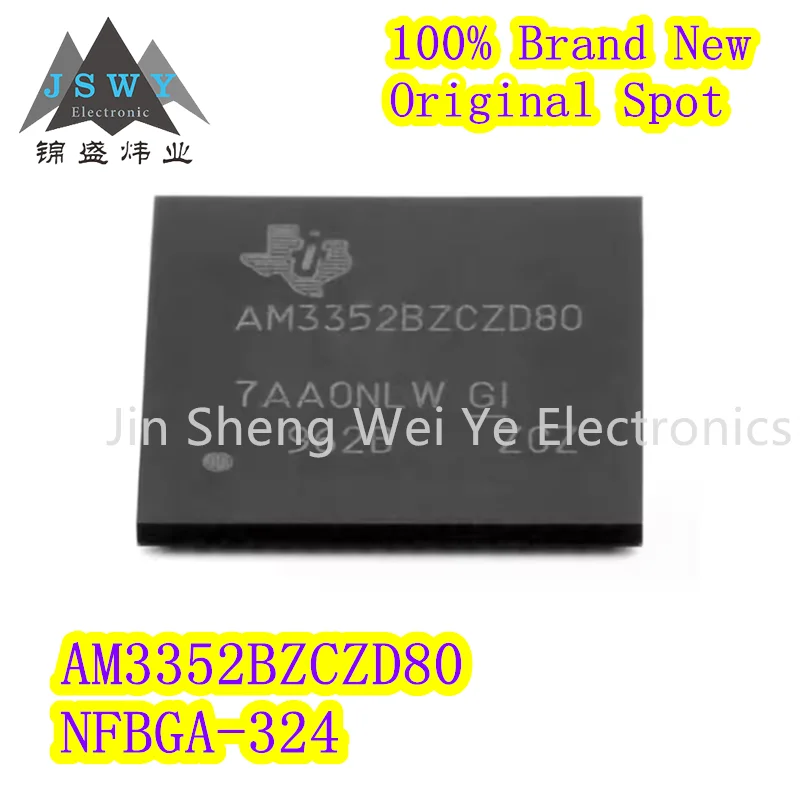 

AM3352BZCZD80 AM3352BZCZD AM3352 BGA-324 Microcontroller Chip 100% brand new IC Electronics