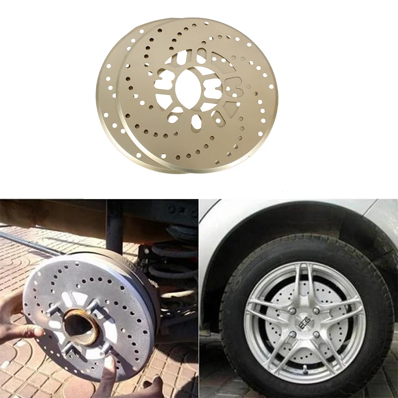 Car Wheel Disc Brake Pads Multi-functional Aluminum Alloy Car Modified Disc Wheel Disc Rear Drum Brake Car Brake Spare Parts